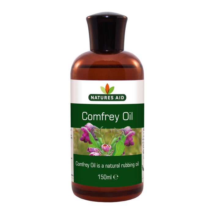 Natures Aid Comfrey Oil (Knitbone, Natural Rubbing Oil, Suitable for Vegetarians 150ml