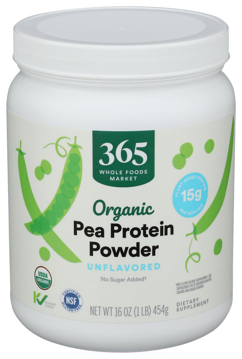 365 by Whole Foods Market, Organic Pea Protein, 16 OZ