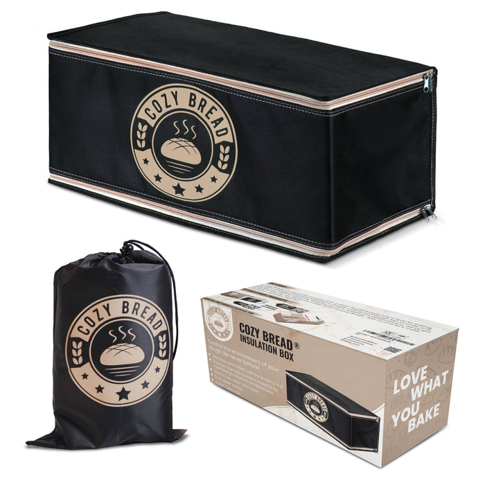 Cozy Bread® Thermal Insulation Box | Compatible with 10" x 21" Proofing Mat (Heat Mat Not Included)